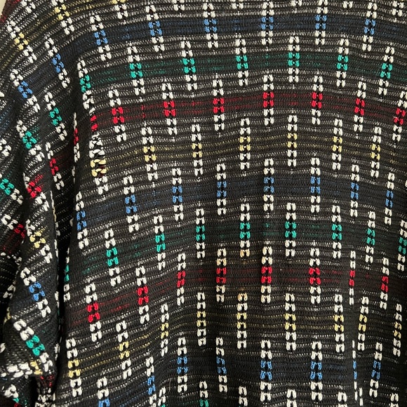 Vintage Geometric Print Sweater - Picture 4 of 5